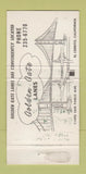 Matchbook Cover - Golden Gate Lanes bowling El Cerrito CA WEAR 30 Strike