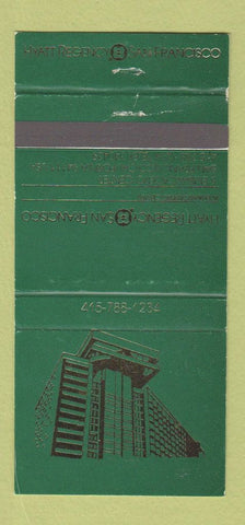 Matchbook Cover - Hyatt Regency Hotel San Francisco CA 30 Strike