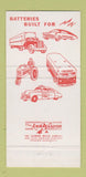 Matchbook Cover - Gould Batteries St Paul MN 30 Strike