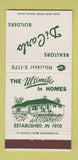 Matchbook Cover - DiCarlo Real Estate Builders 30 Strike