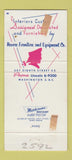 Matchbook Cover - Bethesdan Motor Hotel Bethesda MD 30 Strike