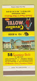 Matchbook Cover - Cavalier Motel Detroit MI 30 Strike