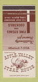 Matchbook Cover - Contratto's Apple Valley Steak House Long Beach CA 30 Strike