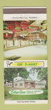 Matchbook Cover - Cottage Green Philadelphia PA 30 Strike