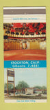 Matchbook Cover - Manor House Stockton CA 30 Strike