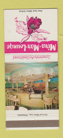 Matchbook Cover - Mira Mar Lounge Manoa Havertown PA 30 Strike