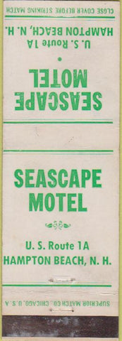 Matchbook Cover - Seascape Motel Hampton Beach NH