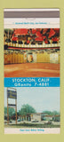 Matchbook Cover - The Manor House Stockton CA 30 Strike