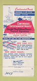 Matchbook Cover - The Milestone Restaurant NJ 30 Strike