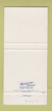 Matchbook Cover - Jordan Lounge Allentown PA restaurant 30 Strike