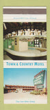 Matchbook Cover - Town & Country Motel Monroeville PA 30 Strike