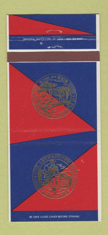 Matchbook Cover - Plymouth Meeting Kirk and Nice Funeral Home PA 30 Strike