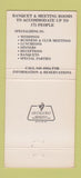 Matchbook Cover - Masiello's Restaurant and Lounge Willoughby OH 30 Strike
