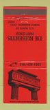 Matchbook Cover - De Rubertis Party Center North Madison OH 30 Strike