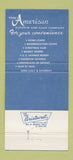 Matchbook Cover - American Savings and Loan Cincinnati OH 30 Strike
