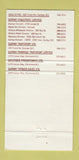 Matchbook Cover - Doman's Industries Duncan BC 30 Strike