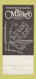 Matchbook Cover - Bananas Restaurant Dallas TX 30 Strike