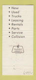 Matchbook Cover - Ted Ewald Chevrolet Grosse Pointe MI 1978 30 Strike