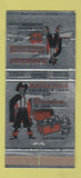 Matchbook Cover - Bankers Savings Loan Galveston TX pirate 30 Strike