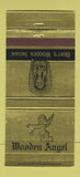 Matchbook Cover - Wooden Angel Bert's Wooden Indian Beaver PA 30 Strike
