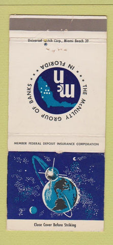 Matchbook Cover - McNulty Group of Banks FL 30 Strike