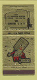 Matchbook Cover - ANS Engines KC Casey Golden Meadows LA 30 Strike