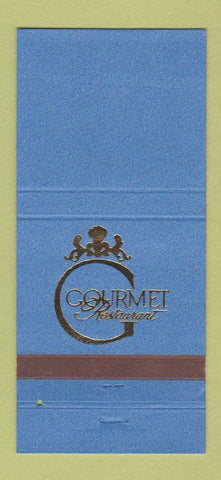 Matchbook Cover - Gourmet Restaurant Hilton Hotel Cincinnati OH 30 Strike