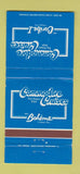 Matchbook Cover - Commodore Cruises Caribe I 30 Strike