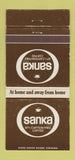 Matchbook Cover - Sanka Caffein Free Coffee 30 Strike