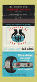 Matchbook Cover - Firestone Credit Union Hamilton ON 30 Strike