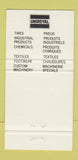 Matchbook Cover - Uniroyal Tires 30 Strike