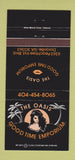 Matchbook Cover - Good Time Emporium Doraville GA girlie 30 Strike