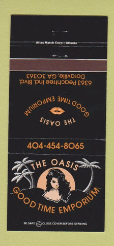 Matchbook Cover - Good Time Emporium Doraville GA girlie 30 Strike