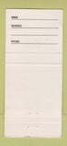 Matchbook Cover - My Place Brampton ON Heart Lake girlie 30 Strike