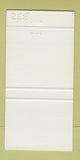 Matchbook Cover - The Grinder Restaurant Edmonton AB girlie 30 Strike