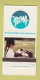 Matchbook Cover - Milk Ontario ON Milk Marketing Board girlie 30 Strike