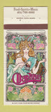 Matchbook Cover - Daphne's Sheraton Atlanta GA girlie 30 Strike