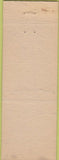 Matchbook Cover - Radcliff Woonsocket RI WEAR