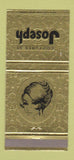Matchbook Cover - Joseph Coiffures Salon girlie  30 Strike