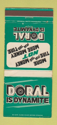 Matchbook Cover - Doral Tires Montgomeryville PA 30 Strike