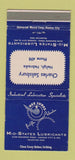 Matchbook Cover - Mid States Lubricants Charles Salisbury Neligh NE  30 Strike