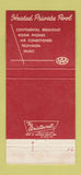 Matchbook Cover - Edgepark Motel Gatlinburg TN 30 Strike