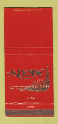 Matchbook Cover - Adobe Resort Motel Yachats OR 30 Strike