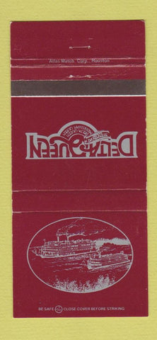 Matchbook Cover - Delta Queen 30 Strike