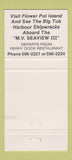 Matchbook Cover - Tobermory Lodge Motel Resort ON 30 Strike