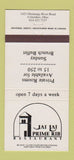 Matchbook Cover - Jai Lai Prime Rib Restaurant Columbus OH 30 Strike