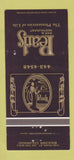 Matchbook Cover - Pearls Bar Restaurant Boulder Colorado WEAR 30 Strike