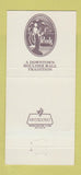 Matchbook Cover - Pearls Bar Restaurant Boulder Colorado WEAR 30 Strike