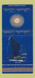 Matchbook Cover - Shearton Hotel Dallas TX 30 Strike