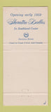 Matchbook Cover - Shearton Hotel Dallas TX 30 Strike